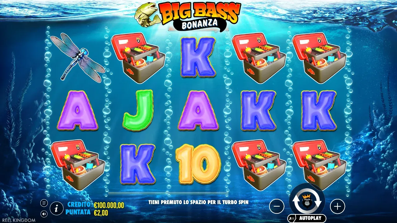 Big Bass Bonanza nella demo italiana
